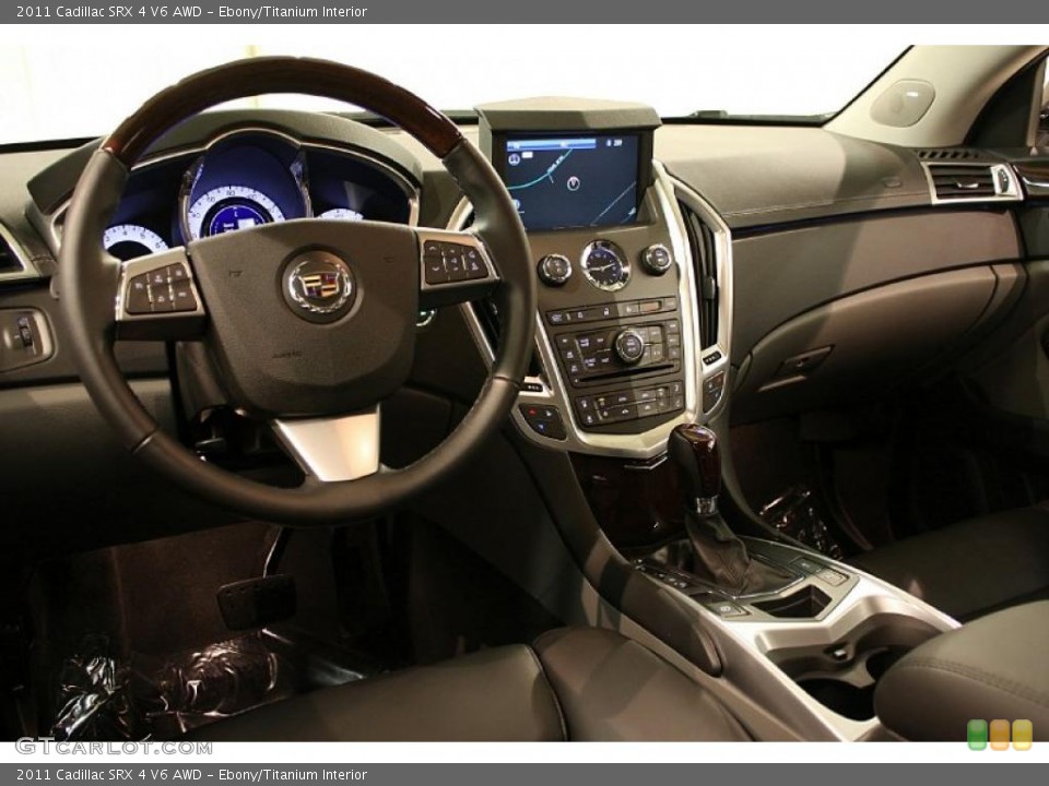 Ebony/Titanium Interior Dashboard for the 2011 Cadillac SRX 4 V6 AWD #45356720