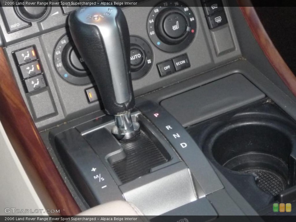 Alpaca Beige Interior Transmission for the 2006 Land Rover Range Rover Sport Supercharged #45356832