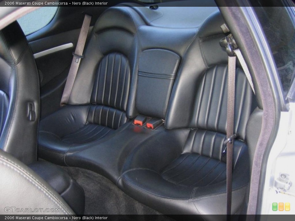 Nero (Black) Interior Photo for the 2006 Maserati Coupe Cambiocorsa #45361622
