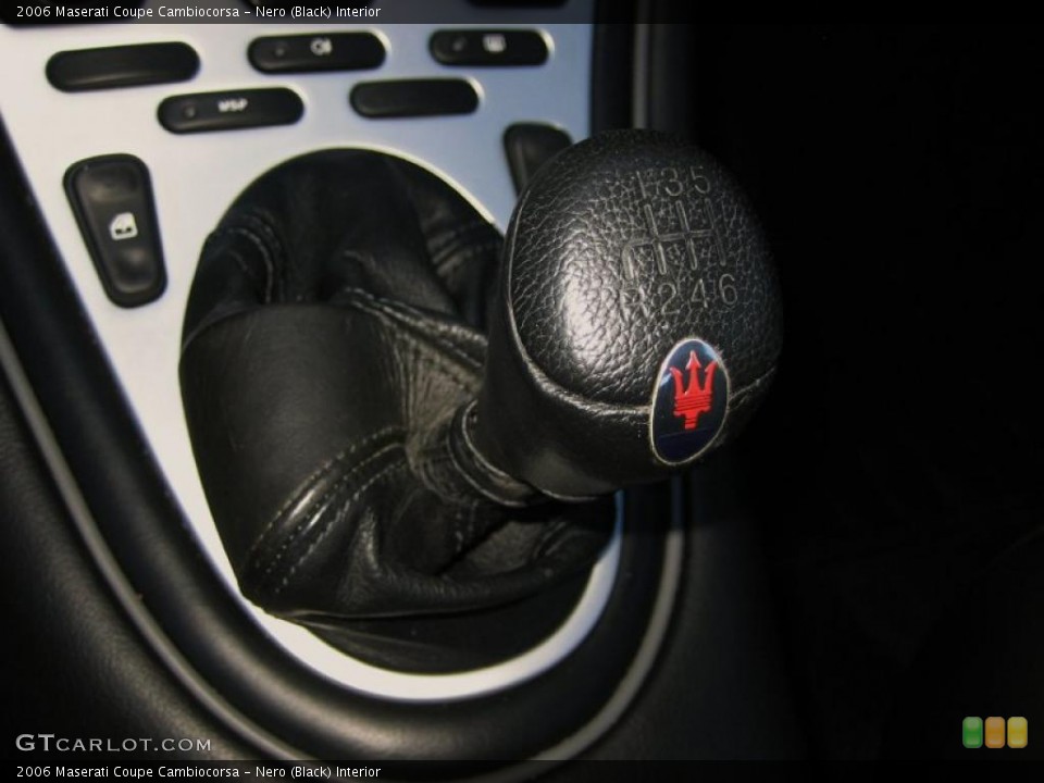 Nero (Black) Interior Transmission for the 2006 Maserati Coupe Cambiocorsa #45361974