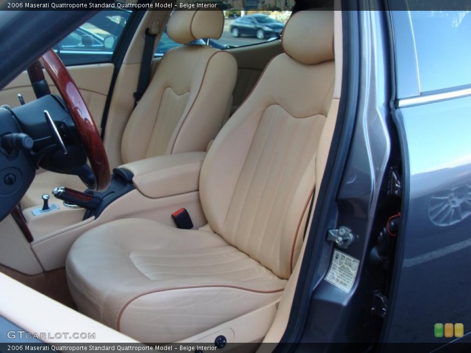Beige Interior Photo for the 2006 Maserati Quattroporte  #45362966