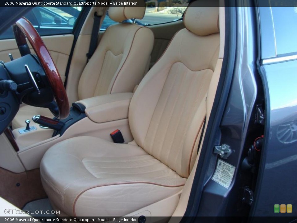 Beige Interior Photo for the 2006 Maserati Quattroporte  #45362970