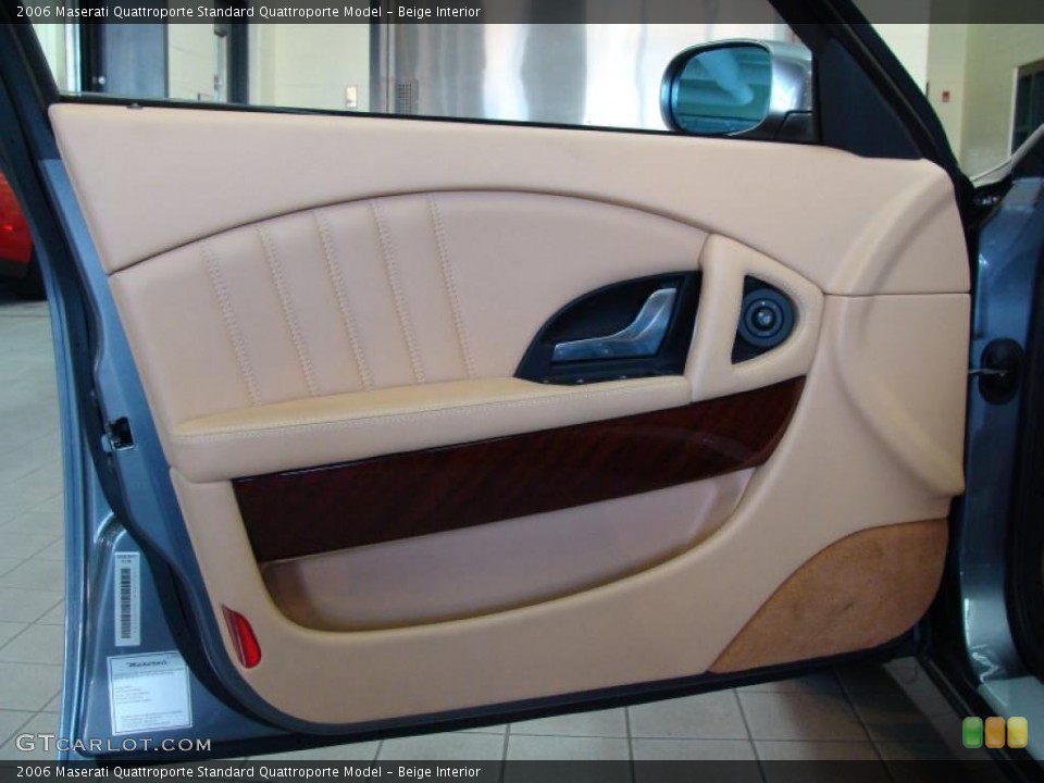 Beige Interior Door Panel for the 2006 Maserati Quattroporte  #45363046