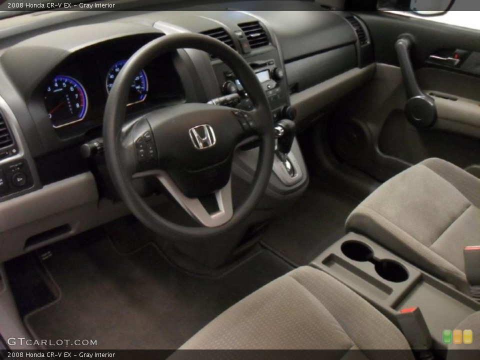 Gray Interior Prime Interior for the 2008 Honda CR-V EX #45363558