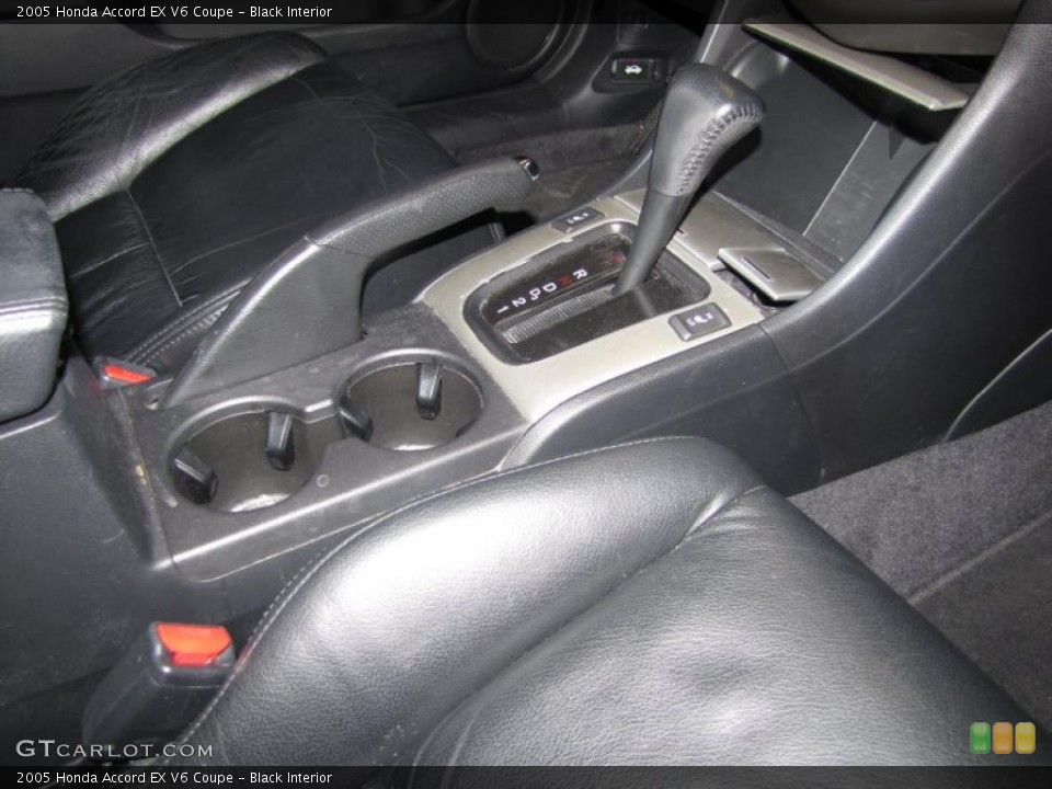 Black Interior Transmission for the 2005 Honda Accord EX V6 Coupe #45365139