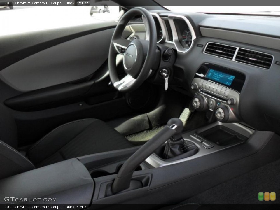 Black Interior Dashboard for the 2011 Chevrolet Camaro LS Coupe #45366879