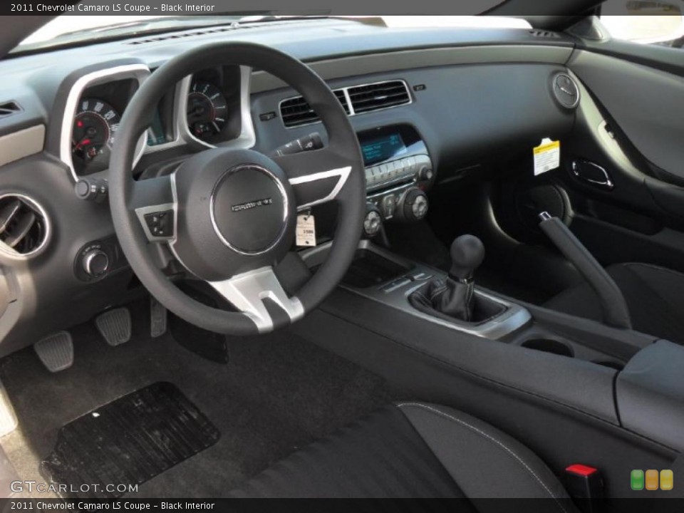 Black Interior Prime Interior for the 2011 Chevrolet Camaro LS Coupe #45366899