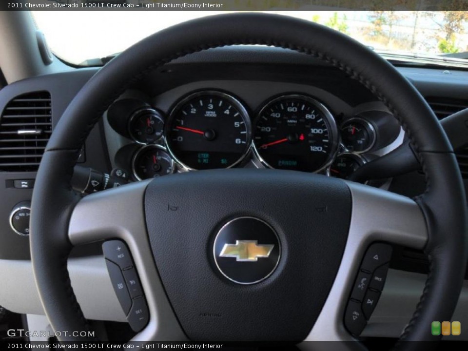 Light Titanium/Ebony Interior Gauges for the 2011 Chevrolet Silverado 1500 LT Crew Cab #45367339