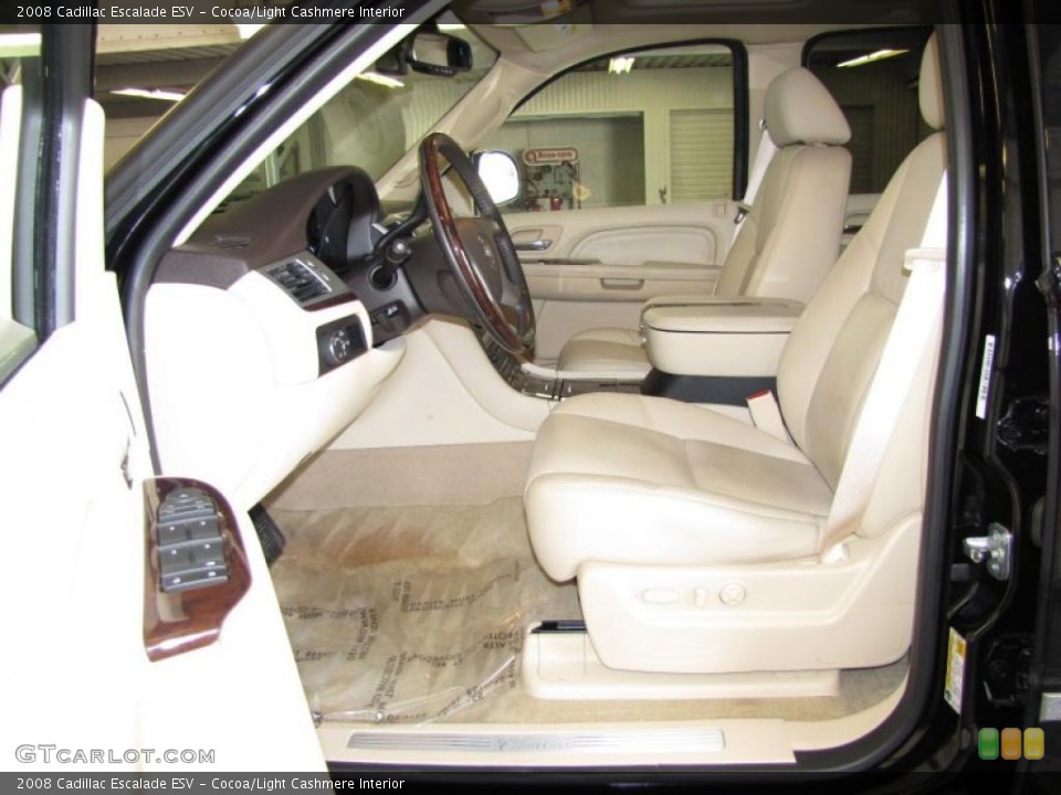 Cocoa/Light Cashmere Interior Photo for the 2008 Cadillac Escalade ESV #45367627