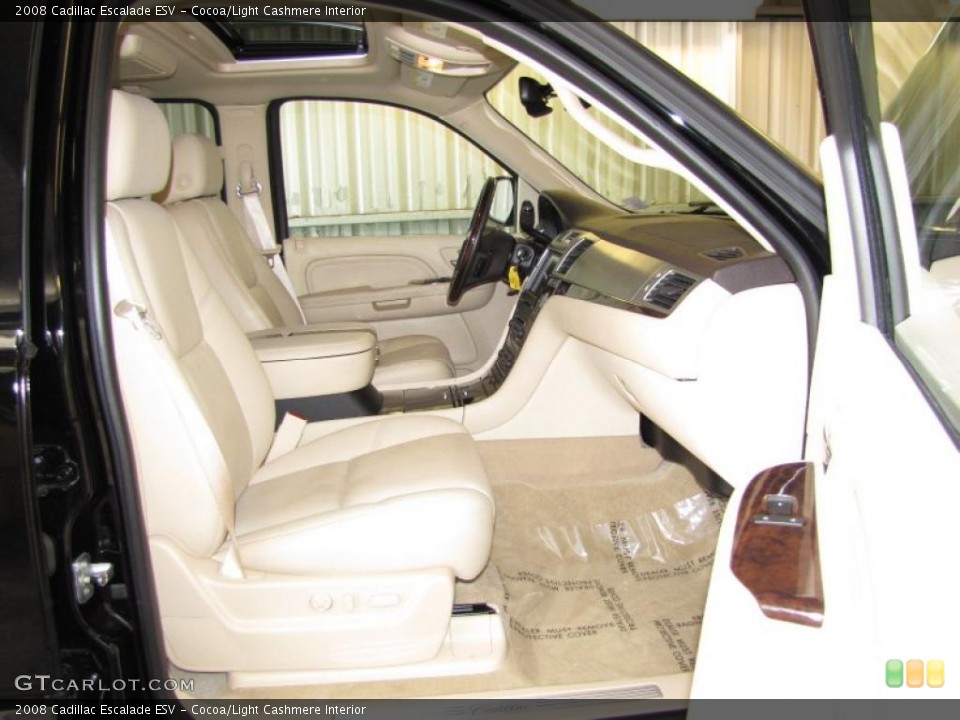 Cocoa/Light Cashmere Interior Photo for the 2008 Cadillac Escalade ESV #45367635