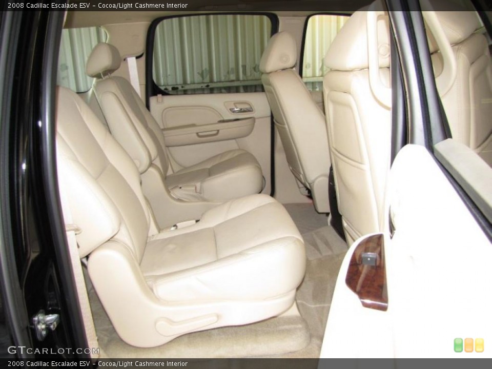 Cocoa/Light Cashmere Interior Photo for the 2008 Cadillac Escalade ESV #45367639