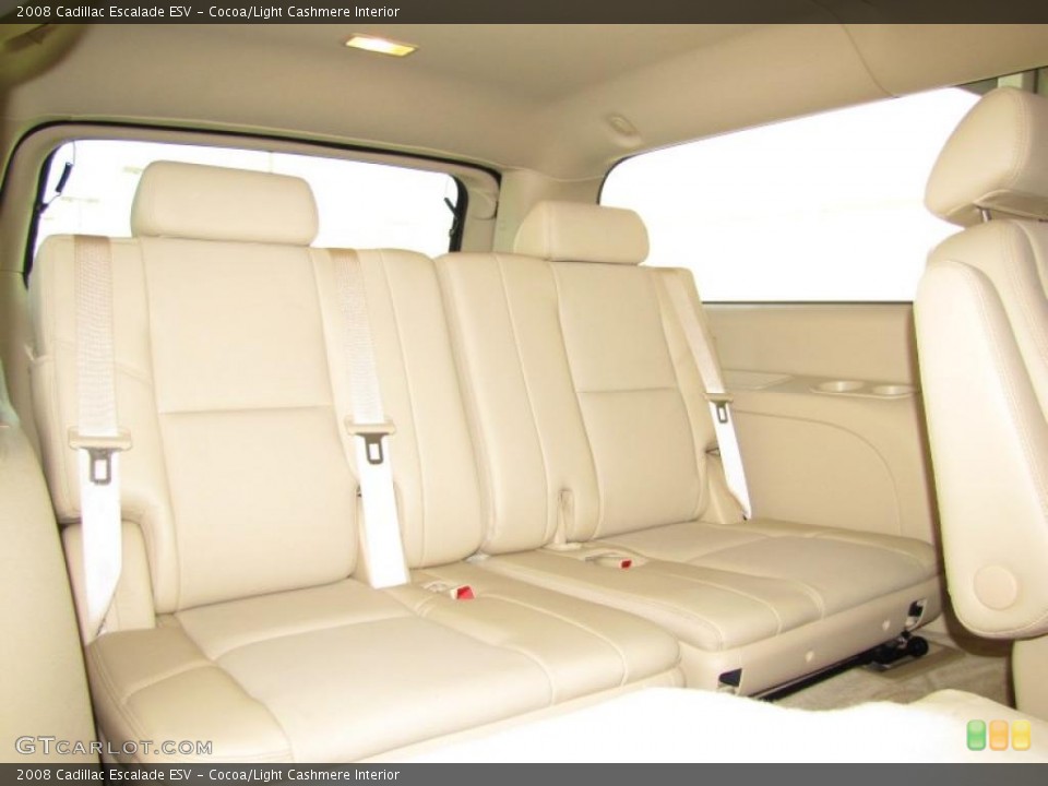 Cocoa/Light Cashmere Interior Photo for the 2008 Cadillac Escalade ESV #45367679