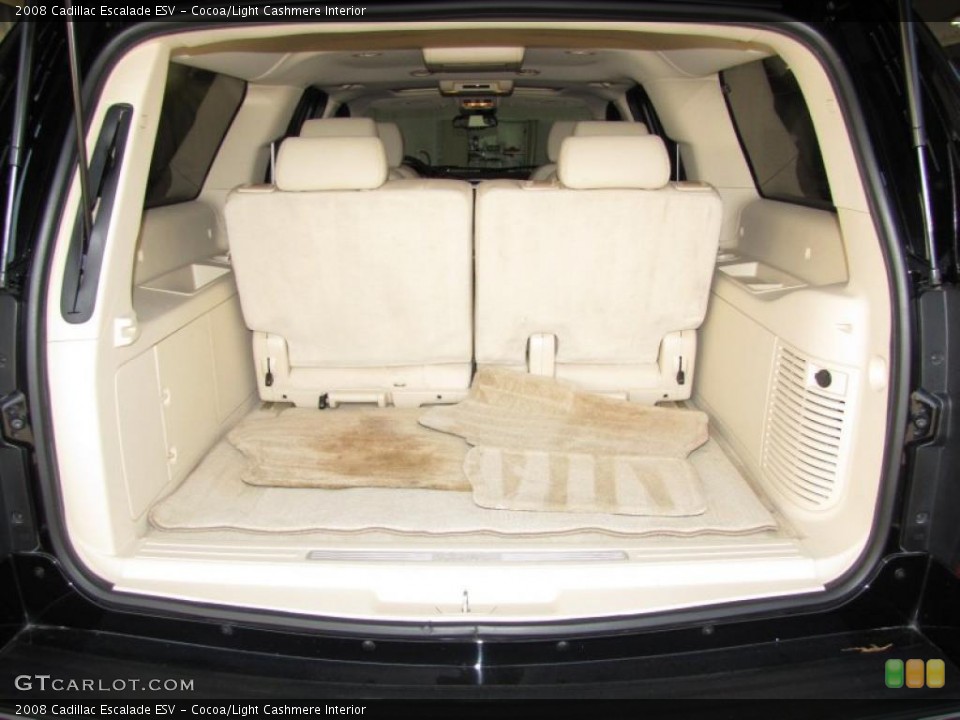 Cocoa/Light Cashmere Interior Trunk for the 2008 Cadillac Escalade ESV #45367719