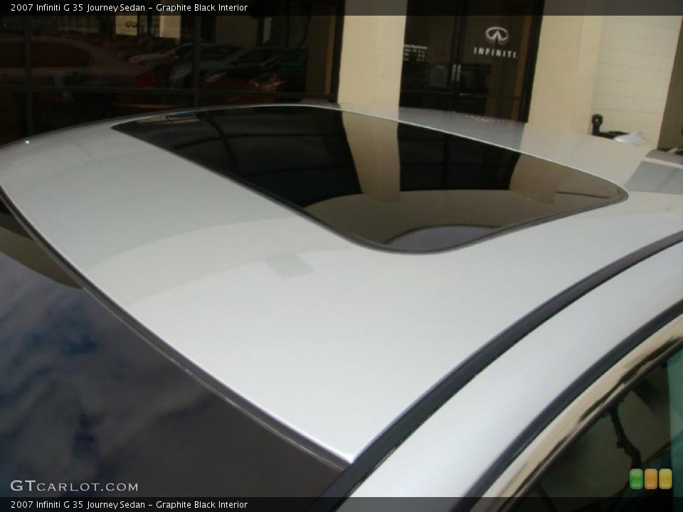 Graphite Black Interior Sunroof for the 2007 Infiniti G 35 Journey Sedan #45367791