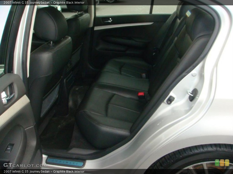 Graphite Black Interior Photo for the 2007 Infiniti G 35 Journey Sedan #45367843