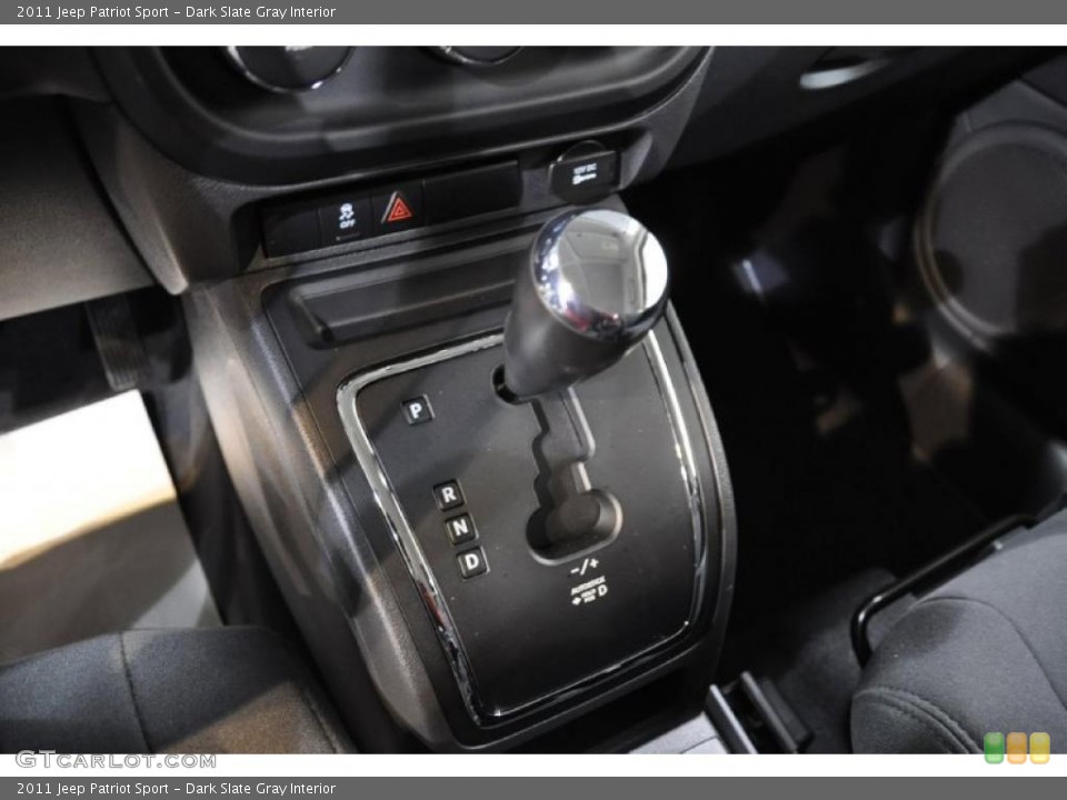 Dark Slate Gray Interior Transmission for the 2011 Jeep Patriot Sport #45368020