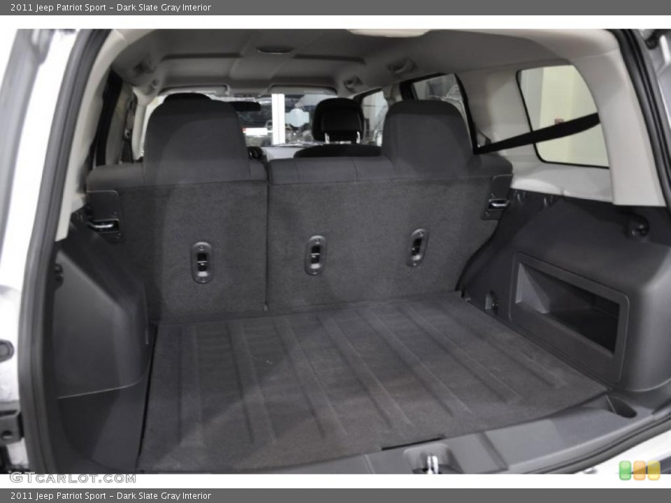 Dark Slate Gray Interior Trunk for the 2011 Jeep Patriot Sport #45368036
