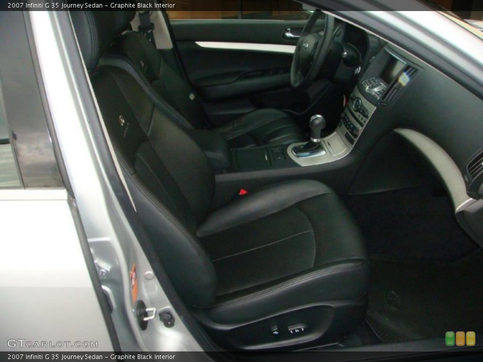 Graphite Black Interior Photo for the 2007 Infiniti G 35 Journey Sedan #45368088