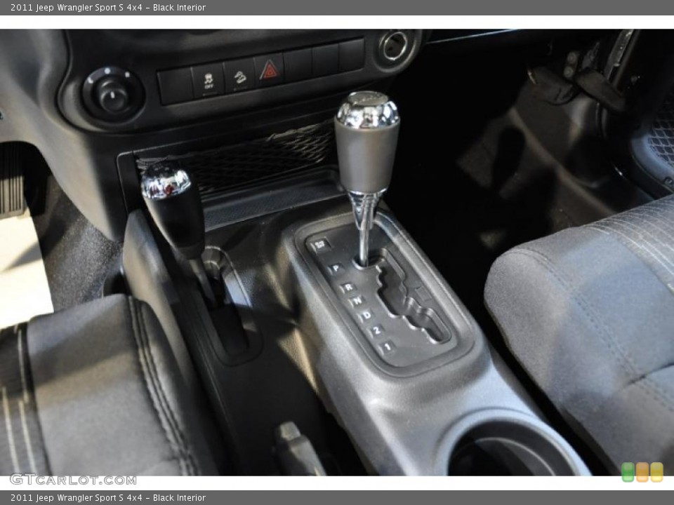 Black Interior Transmission for the 2011 Jeep Wrangler Sport S 4x4 #45368204