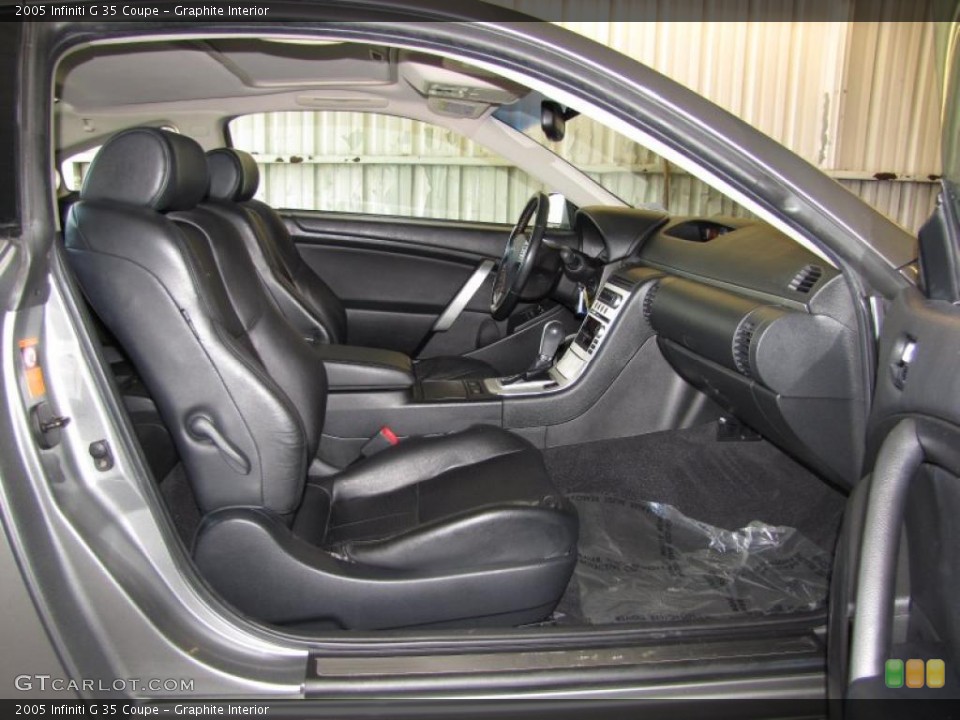 Graphite Interior Photo for the 2005 Infiniti G 35 Coupe #45368622