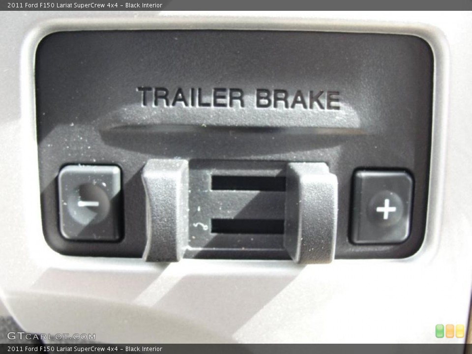 Black Interior Controls for the 2011 Ford F150 Lariat SuperCrew 4x4 #45369014