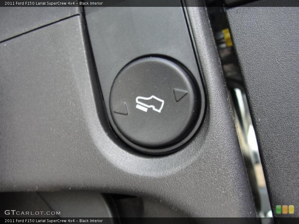 Black Interior Controls for the 2011 Ford F150 Lariat SuperCrew 4x4 #45369062