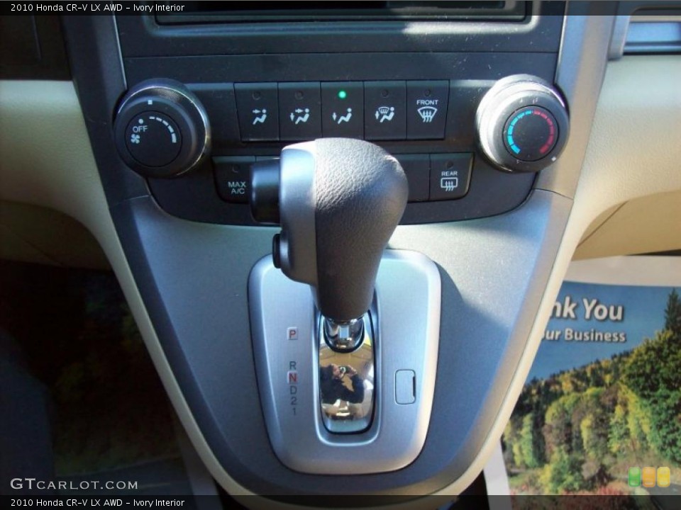 Ivory Interior Transmission for the 2010 Honda CR-V LX AWD #45369690