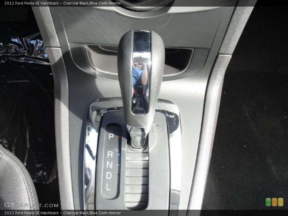 Charcoal Black/Blue Cloth Interior Transmission for the 2011 Ford Fiesta SE Hatchback #45370550