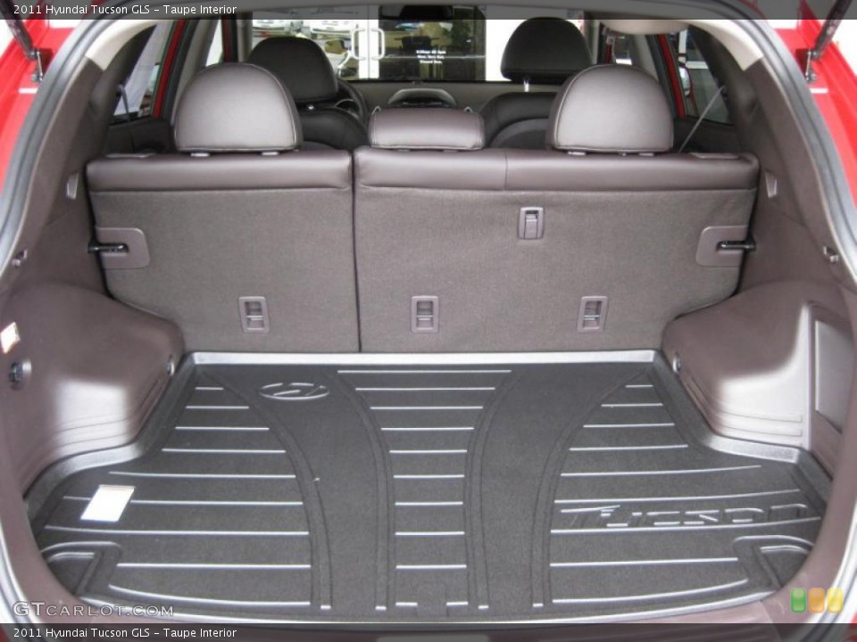 Taupe Interior Trunk for the 2011 Hyundai Tucson GLS #45371346