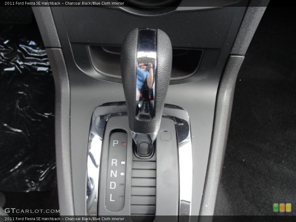 Charcoal Black/Blue Cloth Interior Transmission for the 2011 Ford Fiesta SE Hatchback #45371454