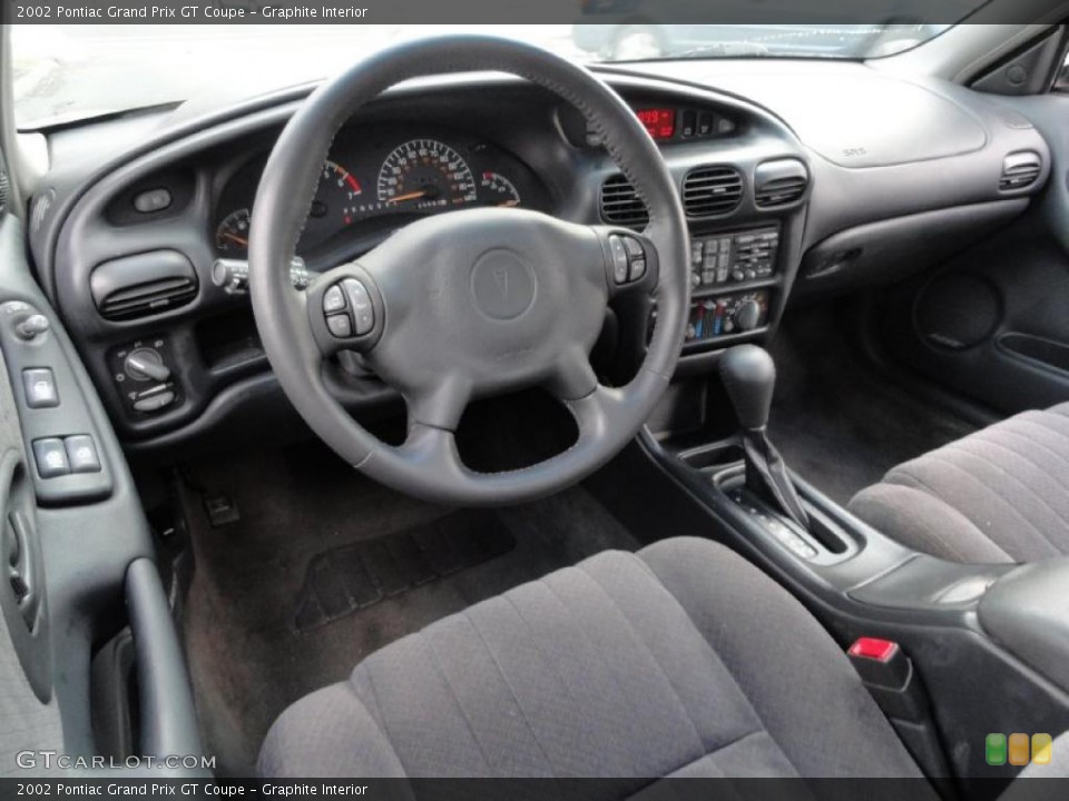 Graphite Interior Dashboard for the 2002 Pontiac Grand Prix GT Coupe #45372207