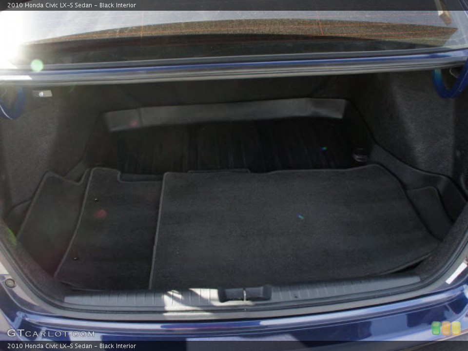 Black Interior Trunk for the 2010 Honda Civic LX-S Sedan #45373140