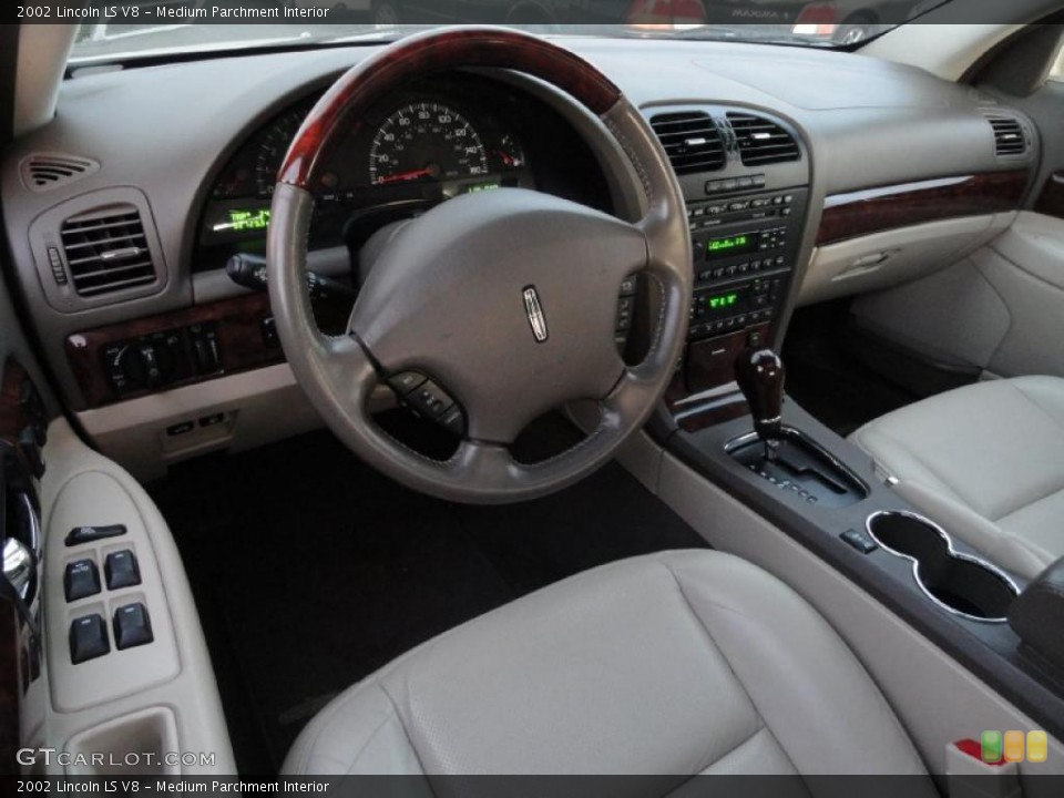 Medium Parchment Interior Dashboard for the 2002 Lincoln LS V8 #45374129
