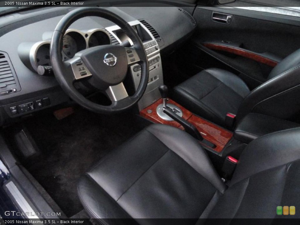 Black Interior Prime Interior For The 2005 Nissan Maxima 3 5