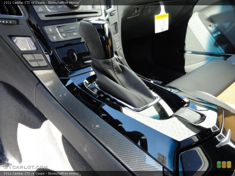 Ebony/Saffron Interior Transmission for the 2011 Cadillac CTS -V Coupe #45377877