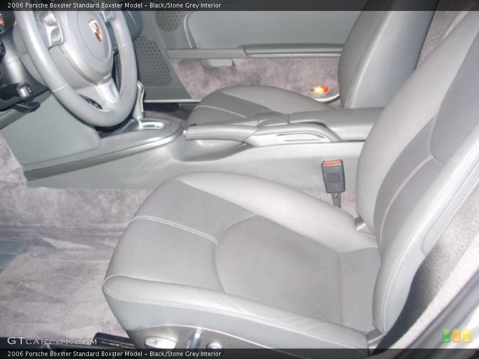 Black/Stone Grey Interior Photo for the 2006 Porsche Boxster  #45378206
