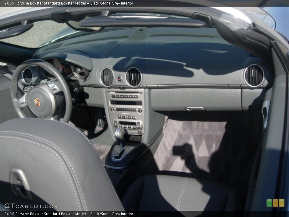 Black/Stone Grey Interior Photo for the 2006 Porsche Boxster  #45378258