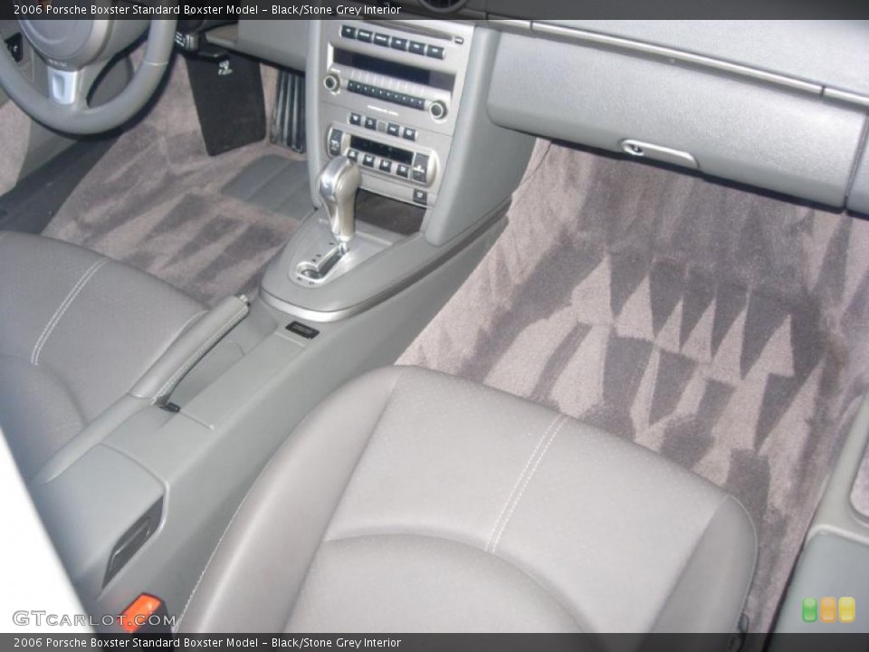 Black/Stone Grey Interior Photo for the 2006 Porsche Boxster  #45378306