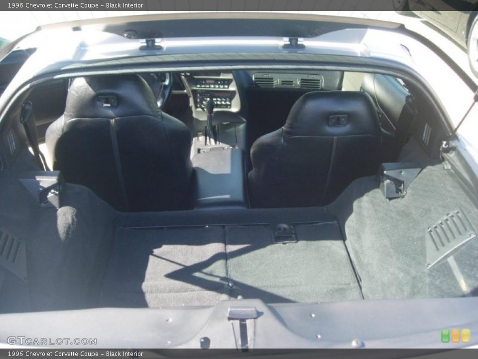 Black Interior Trunk for the 1996 Chevrolet Corvette Coupe #45378638