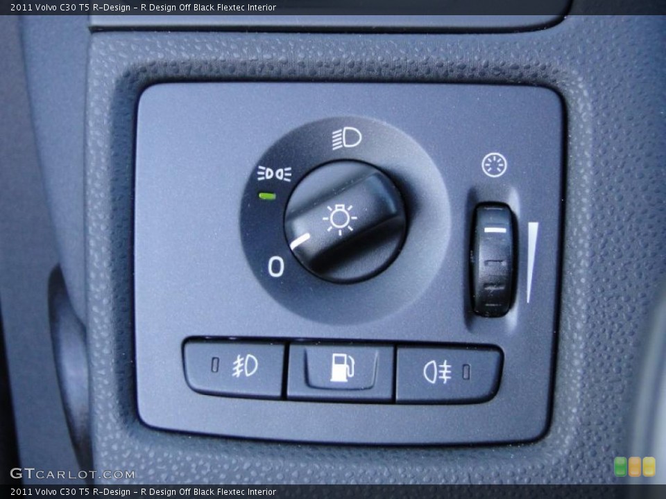 R Design Off Black Flextec Interior Controls for the 2011 Volvo C30 T5 R-Design #45380258