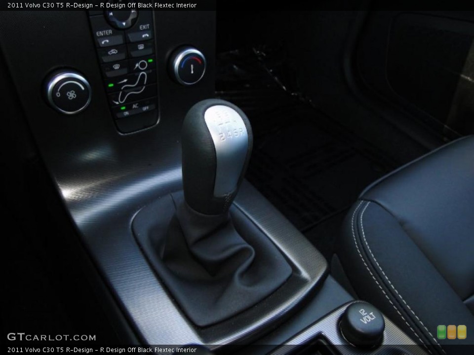 R Design Off Black Flextec Interior Transmission for the 2011 Volvo C30 T5 R-Design #45380327