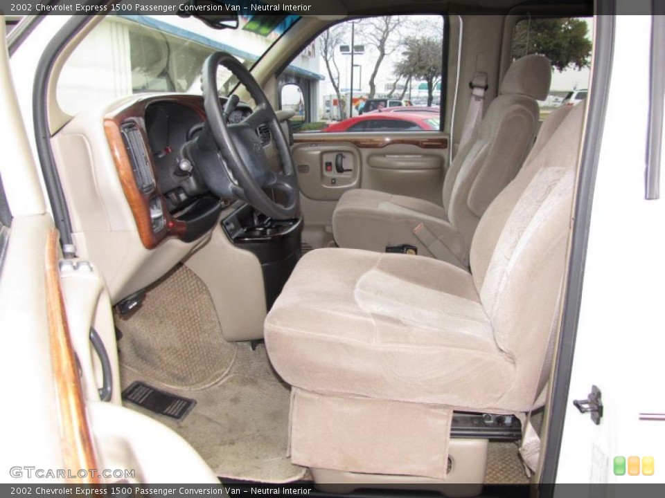 Neutral Interior Photo for the 2002 Chevrolet Express 1500 Passenger Conversion Van #45380490