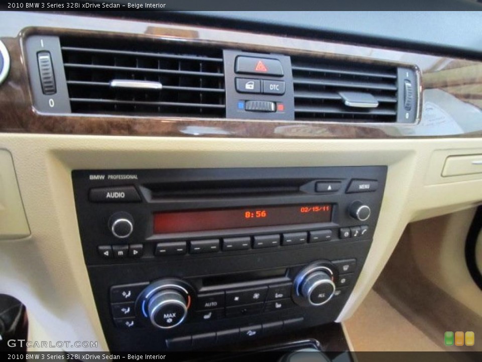 Beige Interior Controls for the 2010 BMW 3 Series 328i xDrive Sedan #45383094