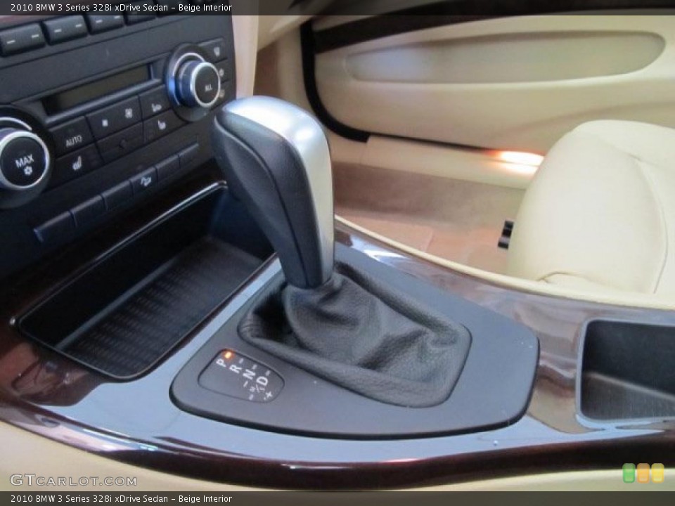 Beige Interior Transmission for the 2010 BMW 3 Series 328i xDrive Sedan #45383110