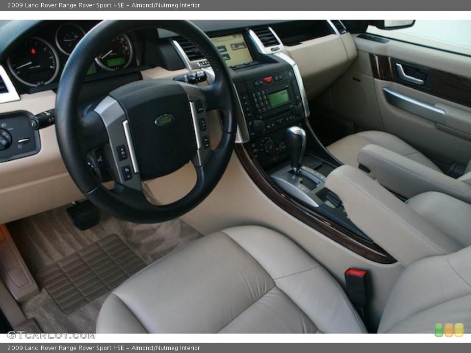 Almond/Nutmeg Interior Photo for the 2009 Land Rover Range Rover Sport HSE #45386238