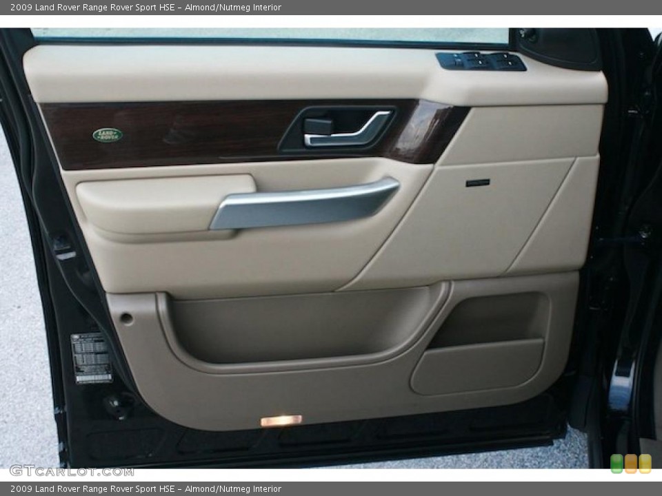 Almond/Nutmeg Interior Door Panel for the 2009 Land Rover Range Rover Sport HSE #45386520