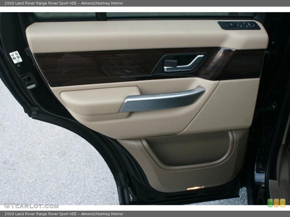 Almond/Nutmeg Interior Door Panel for the 2009 Land Rover Range Rover Sport HSE #45386538