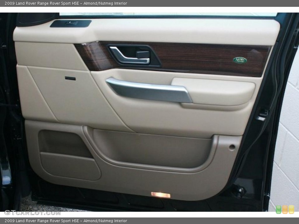 Almond/Nutmeg Interior Door Panel for the 2009 Land Rover Range Rover Sport HSE #45386570