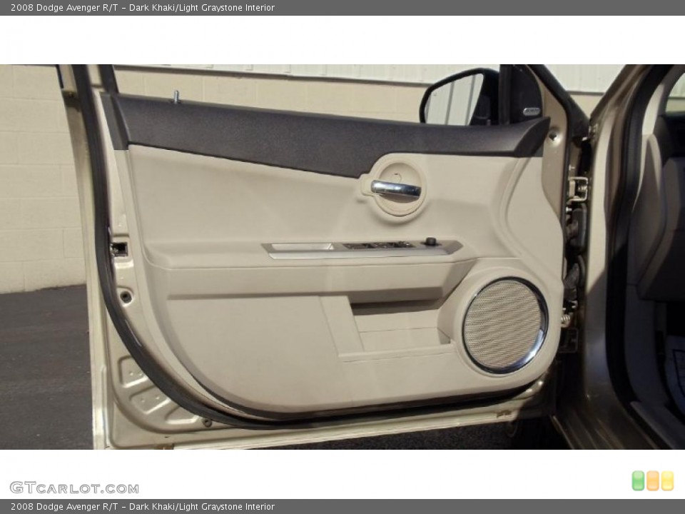 Dark Khaki/Light Graystone Interior Door Panel for the 2008 Dodge Avenger R/T #45387014