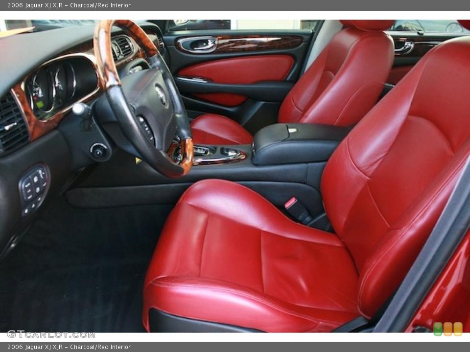 Charcoal/Red Interior Photo for the 2006 Jaguar XJ XJR #45387510